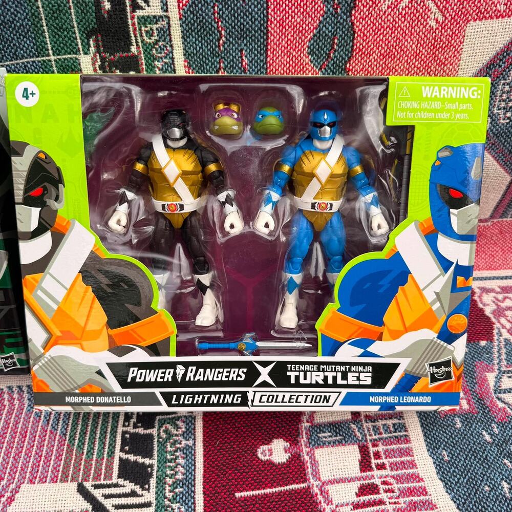 Power Rangers Lightning Collection Lot SPD A-Squad Green Ranger TMNT 2 Pack - Picture 2 of 6